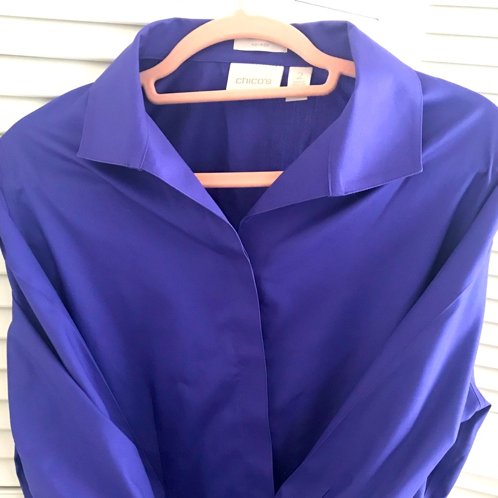 Chico’s (size 2) 3/4 length sleeve. U S 12/14.